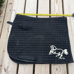 Classic equine dressage pad, choice color